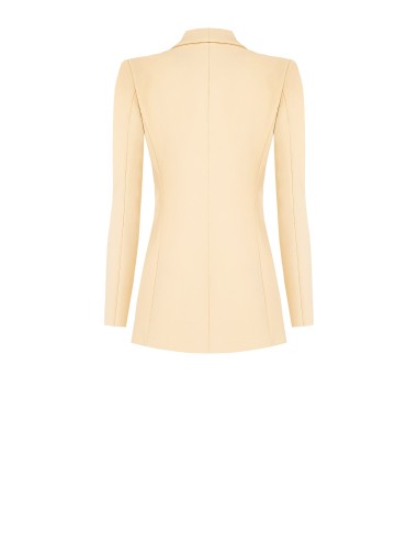 Blazer acinturado em tecido técnico Rinascimento