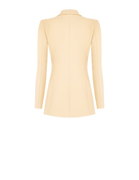 Blazer acinturado em tecido técnico Rinascimento