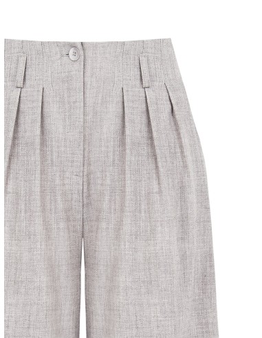Calças Culotte Com Duas Pences E Bolsos Rinascimento