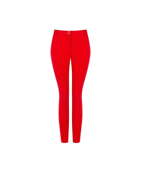 Calças Skinny em Tecido Técnico Rinascimento