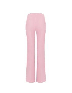 Calças Palazzo em Scuba Crepe com Pérolas e Strass Rinascimento 2