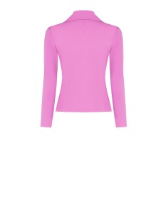 Blazer Curto E Justo Em Tecido Técnico Com Botões Com Logótipo Rinascimento - Vestiti Firmati Life Smiles 2