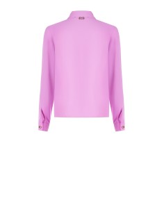 Camisa De Cetim Fluida Com Laço Rinascimento - Vestiti Firmati Life Smiles 2