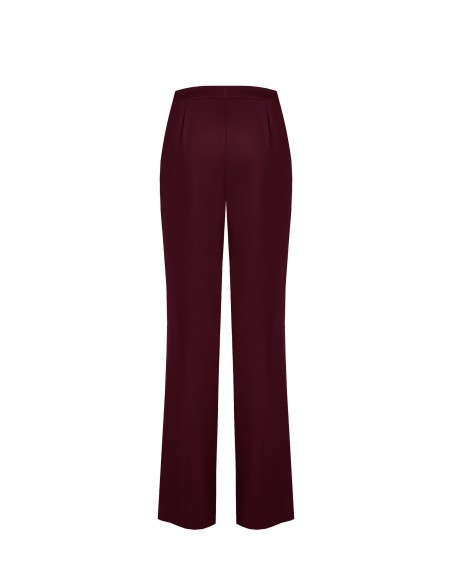 Calças Polyviscose Palace Com Dardos E Bolsos Rinascimento - Vestiti Firmati Life Smiles