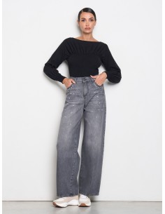 Maglione Aderente Con Scollo A Barchetta Rinascimento - Vestiti Fir...