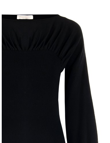 Maglione Aderente Con Scollo A Barchetta Rinascimento - Vestiti Fir...