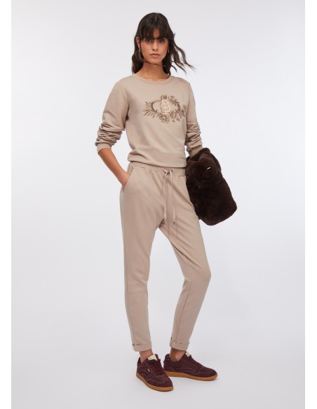 Calças de jogging em felpa Liu Jo