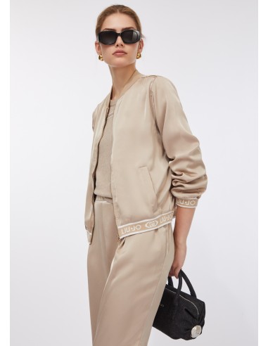 Bomber em cetim Liu Jo