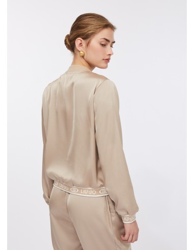 Bomber em cetim Liu Jo