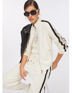 Sweatshirt de algodão com renda Liu Jo 2