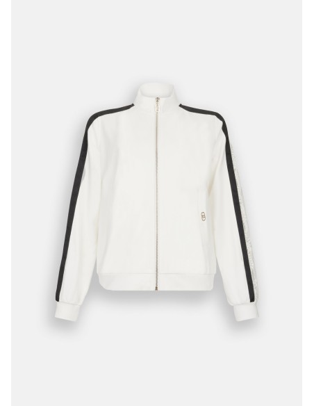 Sweatshirt em algodão com renda Liu Jo
