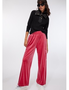 Calças de jogging em chenilha com logótipo Liu Jo 2