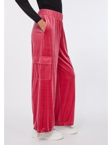 Calças de jogging em chenille com logótipo Liu Jo