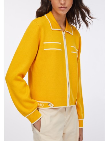 Cardigan com fecho de correr Liu Jo