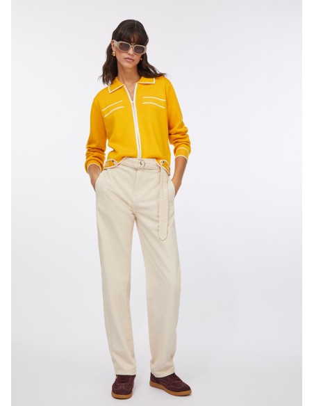 Cardigan com fecho de correr Liu Jo