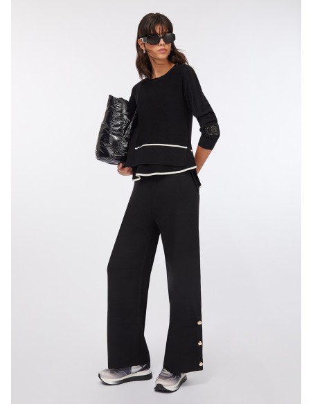 Calças em malha Liu Jo