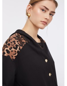 Camisola de felpa com botões Liu Jo 2