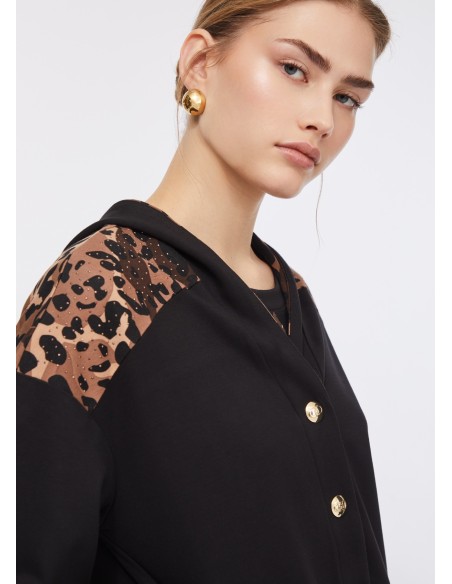 Sweat com botões Liu Jo