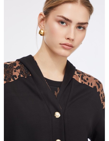 Sweatshirt Com Botões Liu Jo