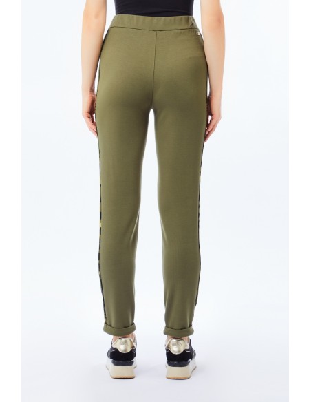 Calças com estampado de manchas Liu Jo