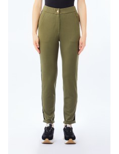 Calças estampadas com manchas Liu Jo