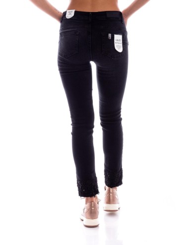 Denim Skinny com Swarovski Liu Jo