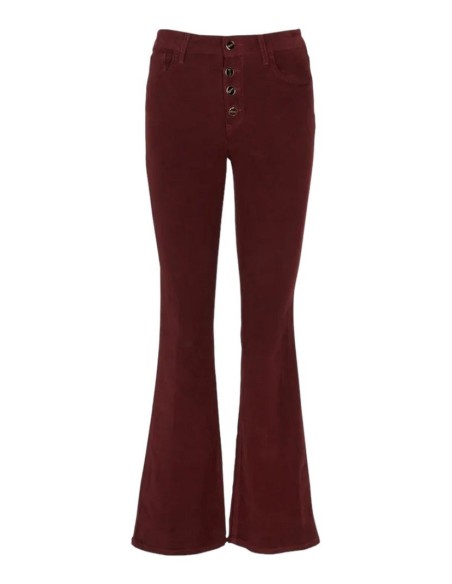 Calças Em Veludo Cotelê Liu Jo