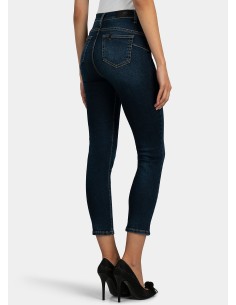 Calças skinny cropped em denim Liu Jo 2