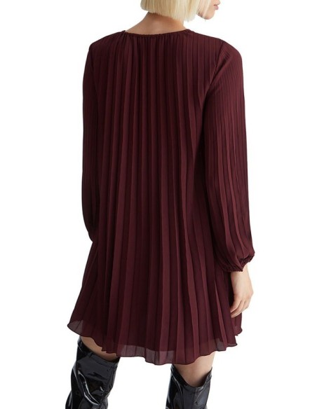 Vestido Curto Plissado Liu Jo
