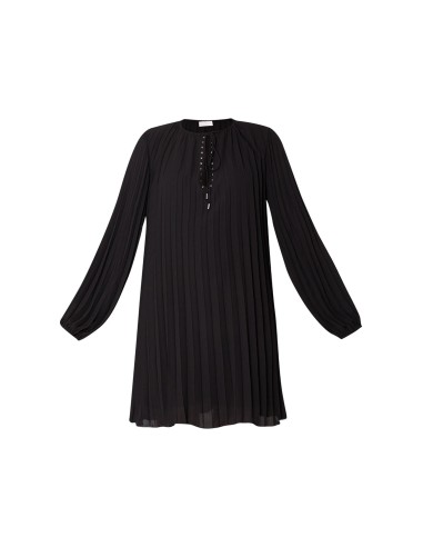 Vestido Curto Plissado Liu Jo