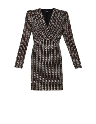 Vestido com estampa geométrica Liu Jo