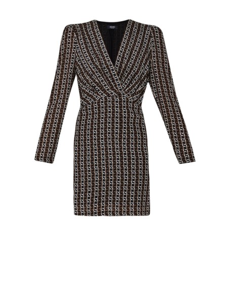 Vestido com estampa geométrica Liu Jo