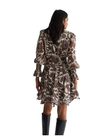 Vestido com Estampa Abstrata Liu Jo