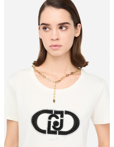 T-shirt em algodão Liu Jo