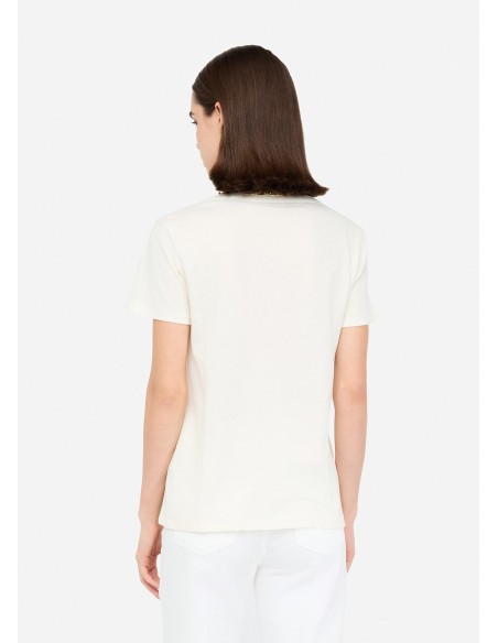 T-shirt em algodão Liu Jo