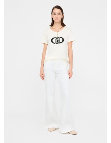 T-shirt em algodão Liu Jo