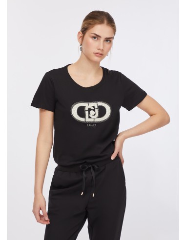 T-shirt em algodão Liu Jo