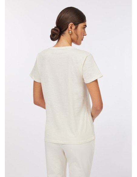 T-shirt em algodão Liu Jo