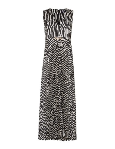 Vestido longo estampado zebrado Liu Jo