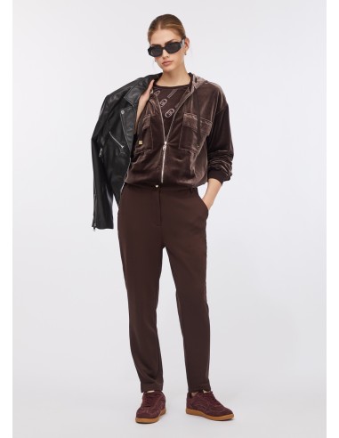 Camisola de chenille com capuz Liu Jo