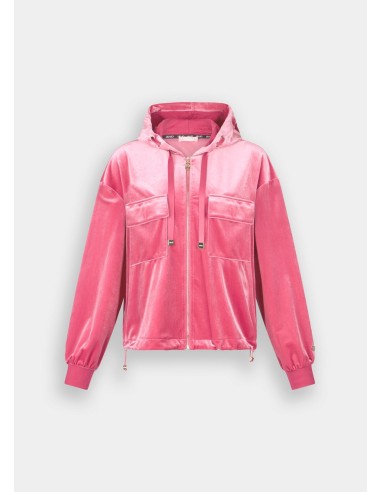Sweat em chenille com capuz Liu Jo