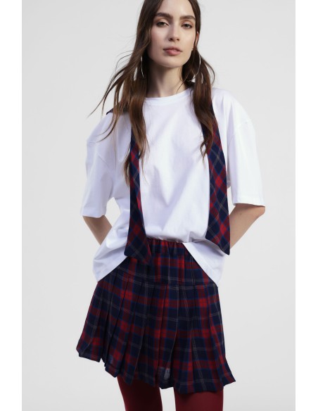 T-shirt estampada oversize com mangas curtas Dixie