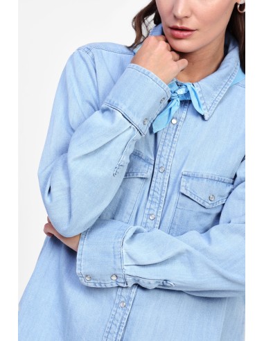 Camisa com bolsos e mangas compridas Dixie