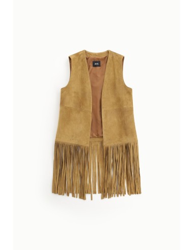 Gilet Con Lunghe Frange E Taglio Dritto Dixie - Vestiti Firmati Lif...