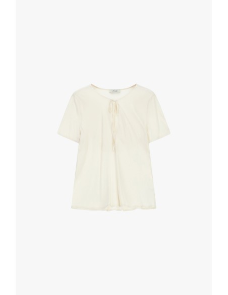 Top Collo Tondo Con Dettaglio Nodo Frontale Dixie - Vestiti Firmati...