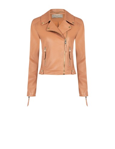 Blusão chiodo em pele sintética Rinascimento