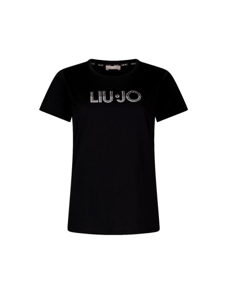 T-shirt com strass Liu Jo