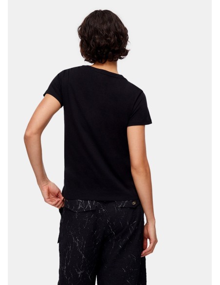 T-shirt com strass Liu Jo