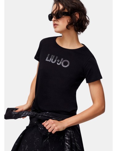 T-shirt com strass Liu Jo