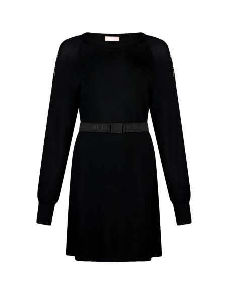 Vestido em malha com cut-out Liu Jo